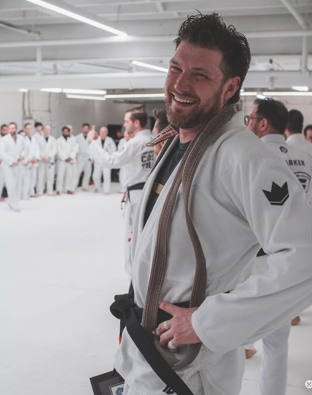 Earning a black belt in Brazilian Jiu-Jitsu